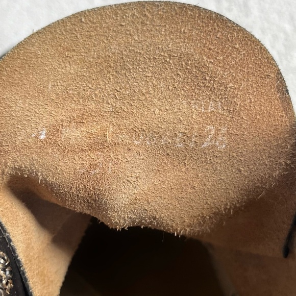 Georgia Boots Mens 7 Womens 8 Black Leather Lace Up Soft Toe Logger Work Sawyer - Picture 6 of 16